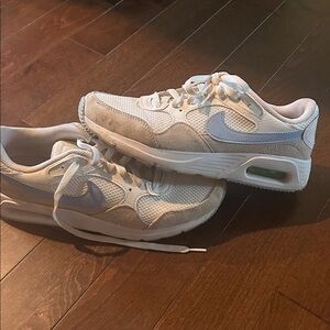 Nike White and Gray Sneakers